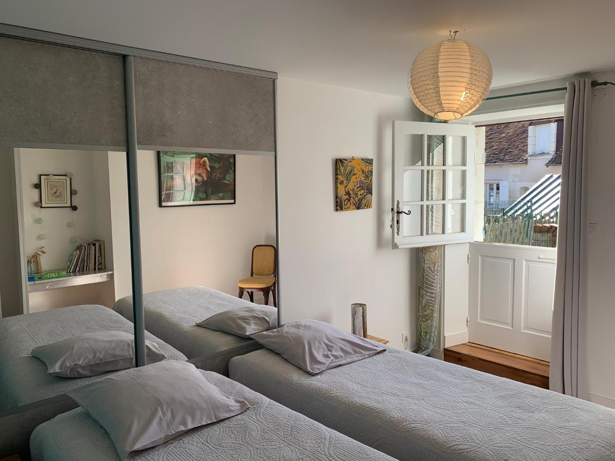 Bed and Breakfast Le Moulin Bleu Seigy Exterior foto